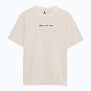 Men's T-shirt Kaotiko M / C Free Your Mind Organic Cotton ivory