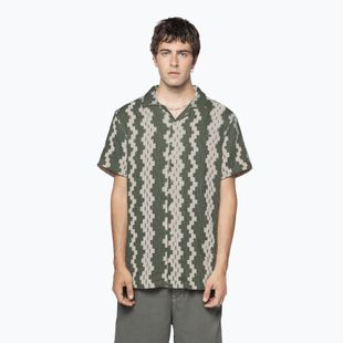 Men's shirt Kaotiko Ethnic army / offwhite