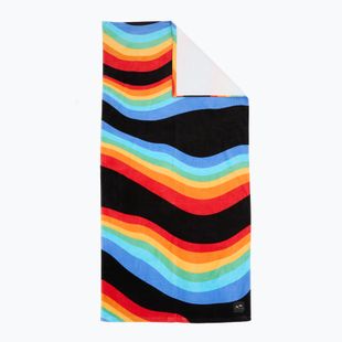 Slowtide Roygbiv Beach black towel
