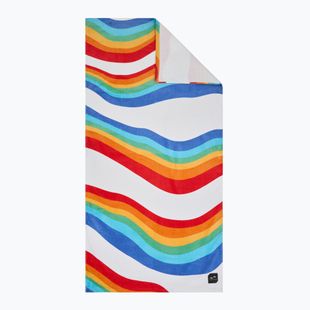 Slowtide Roygbiv Beach white towel