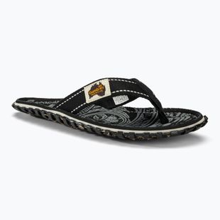 Gumbies Islander flip flops midnight black