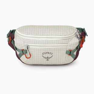 Waist bag Osprey Transporter Waist Pack 3 l mystery white/moody burgundy