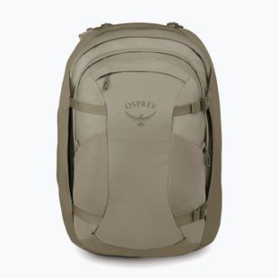 Hiking backpack Osprey Farpoint 55 l sawdust tan
