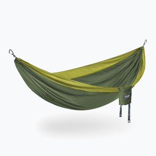 ENO DoubleNest olive / melon hiking hammock