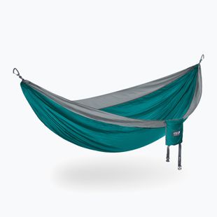 ENO DoubleNest seafoam / grey hiking hammock