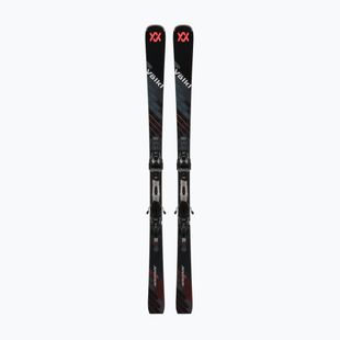 Alpine skis Völkl Peregrine 72 Black + bindings RMotion T 12 black