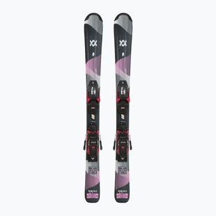 Children's alpine skis Völkl Shine Jr + bindings 4.5 VMotion Jr Lady 100-120 cm black/pink