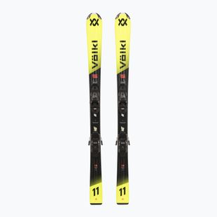 Kids’ downhill skis with bindings Völkl Racetiger Jr Yellow+7.0 VMotion Jr 130-160 cm