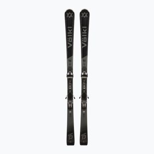 Downhill skis with bindings Völkl Racetiger MC Black+VMotion 11 GW