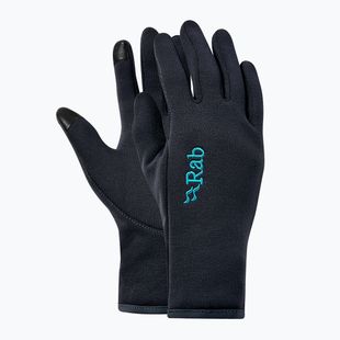 Women's trekking gloves Rab Power Stretch Contact black