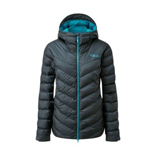 Women's down jacket Rab Nebula Pro grey QIO-58-BE-08