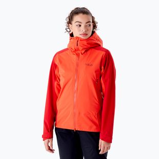 Rab Kinetic Alpine 2.0 men's rain jacket grafefruit