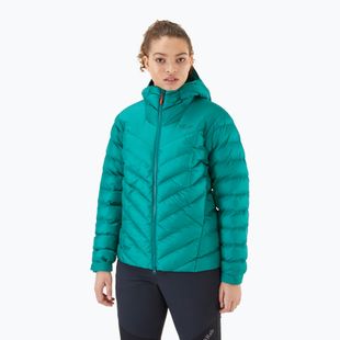 Women's insulated jacket Rab Nebula Pro storm green