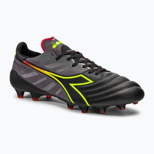 Men's Diadora Brasil Elite Veloce ITA LPX football boots black and maroon DD-101.178785-D0136-43