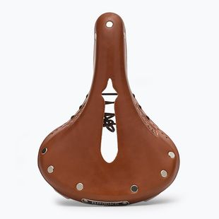 Brooks England B17 Carved Short honey bike saddle