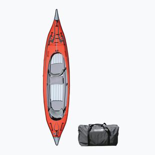 Advanced Elements Advancedframe Convertible w/ Single and Double Cover red 2-person inflatable kayak