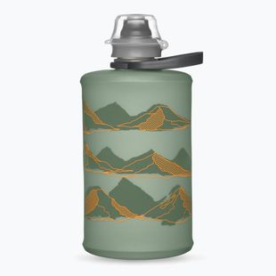 HydraPak Stow Mountain Edition travel bottle 350 ml sutro green