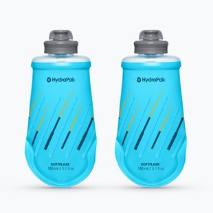 Soft flask Hydrapak Softflask 2 Pack Malibu Blue