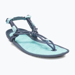 Women's barefoot sandals Xero Shoes Aqua Cloud blue/glow