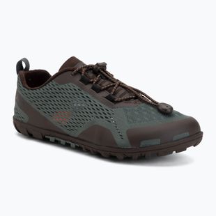 Men's barefoot shoes Xero Shoes Aqua X Sport dark/forest/java/brown