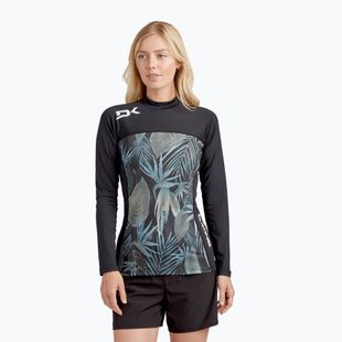 Dakine women's swim shirt Hd Snug Fit Rashguard black/grey DKA651W0008