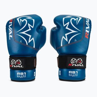 Boxing gloves Rival RB1 Ultra Bag 2.0 blue