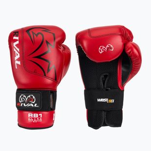 Boxing gloves Rival RB1 Ultra Bag 2.0 red