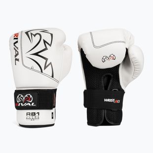 Boxing gloves Rival RB1 Ultra Bag 2.0 white