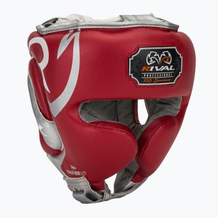 Boxing helmet Rival RHG100 Professional Headgear red/silver/grey