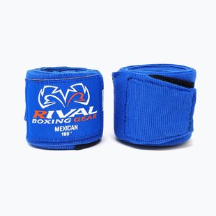 Rival Mexican Handwraps boxing bandages 180 cm blue