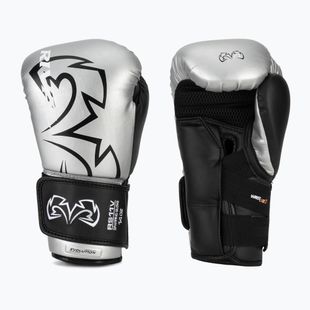 Rival RS11V Professional silver boxing gloves