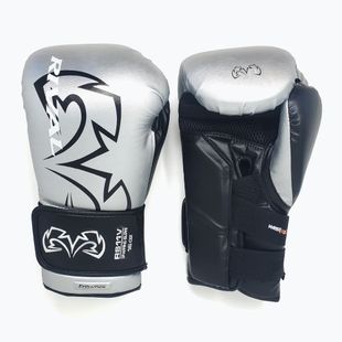 Rival RS11V Professional silver boxing gloves