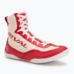 Rival RSX-Prospect white/red boxing shoes