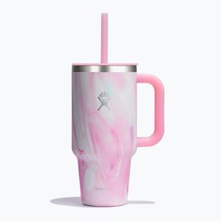 Hydro Flask Travel Tumbler Jelly thermal mug 945 ml pink swirl