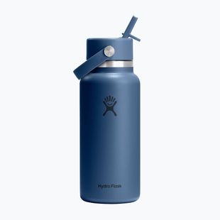 Thermal bottle Hydro Flask Wide Flex Straw 946 ml harbor blue