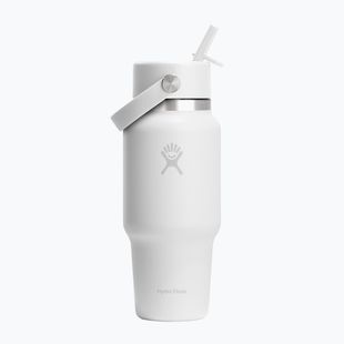 Thermal bottle Hydro Flask Wide Flex Straw Travel 621 ml white