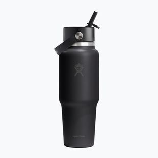 Thermal bottle Hydro Flask Wide Flex Straw Travel 946 ml black