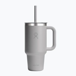 Thermal mug Hydro Flask Travel Tumbler Clear Lid birch