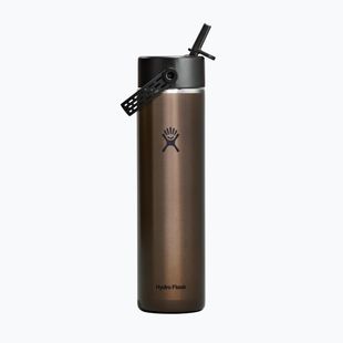 Thermal bottle Hydro Flask Lightweight Wide Flex Straw 710 ml obsidian