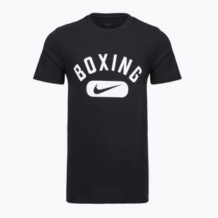 Men's training T-shirt Nike Boxing Disc DFC black/white