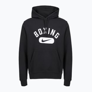Men's sweatshirt Nike Boxing Disc Club Hoodie black/white