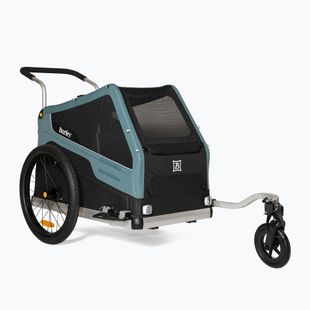 Burley Bark Ranger dog bike trailer black and blue 947106