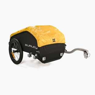 Burley Nomad luggage bike trailer black and yellow
