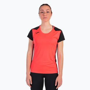 Women's Joma Record II fluor coral/black running shirt