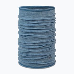 Multifunctional snood BUFF Lightweight Merino Wool lake blue