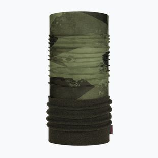 Multifunctional neck gaiter BUFF Polar Big camu khaki