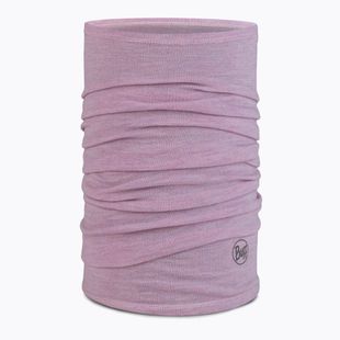 Multifunctional BUFF Midweight Merino Wool melange lilac sand