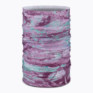Multifunctional neck gaiter BUFF Coolnet UV real tree aspect ocean spray