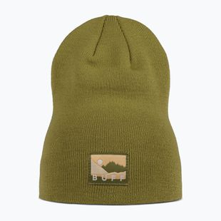 Winter hat BUFF Knitted Lilon long moss