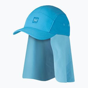 Children's baseball cap BUFF Desert Kids Solid azure